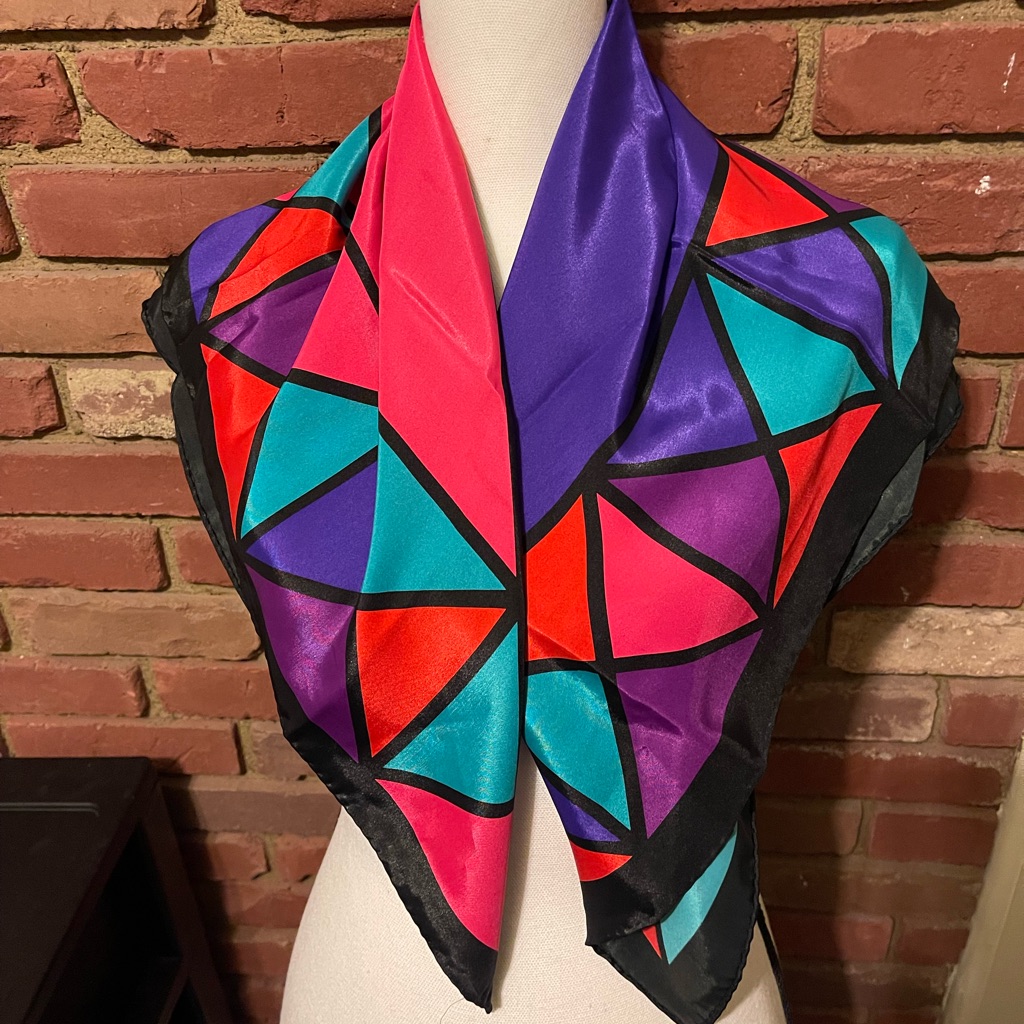 Vintage Silk Scarf